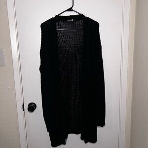 Boohoo Black Knit Cardigan